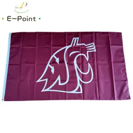NCAA Washington State Cougars Flag 3 5ft 90cm 150cm Polyester flag Banner decoration flying home & garden flag Festive gifts1953