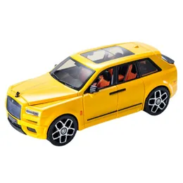 Large Size 1/20 Rolls Royce SUV Cullinan Alloy Luxy Car Model Diecast Metal Toy Vehicles Car Model Sound and Light Children Gift