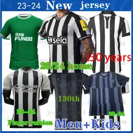 2023 24 Newcastl es NEW CASTLE Soccer Jerseys BRUNO G. 22 23 24 JOELINTON Football T Shirts 130 years ISAK NUFC Uniteds MAXIMIN WILSON utds Men Fans Player version