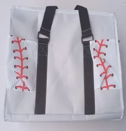 2021 squre Softball Baseball Handbag Large Travel Duffle Bag Canvas Designers Soccer Women Shopping Totes Sports Fittness Shoulder7513361