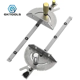 GKTOOLS GKTOOLS GULLA DI ALLUMINUM BRASSIONE REGOLA GIOVAMENTO MITER CAUSE CON TRACCHI T PER SAW DAUSTRA SAWATTORE SCAPEGNO DI GIOCHI