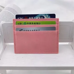 Card Holders Credit Wallet Designers Men and Women Leather 2022 Passport Cover ID Business Mini Coin Pocket for Ladies Purse Case 2816