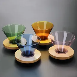 Инструменты, цветная капельница для кофе, полимерный кофейный фильтр для наливания кофе бариста, воронка для кофе, фильтрующая чашка, 14 чашек
