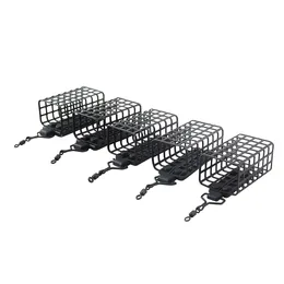10x Round And Square Fishing Hook Storage Tackle Feeder Cage For Carp  Coarse Matching Barbel Metal Feeders Available In 20g, 30g 60g From Ren05,  $14.95