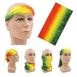 Halsdukar sommar utomhus bandana buffs män som kör pannband cykling halsduk bolivia flagga halsgaiter fiske ansikte mask kvinnor solskade snood