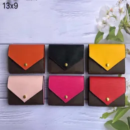 Factory Direct Fashion Simple Short Wallet Three Fold Card Bag Ladies Boutique Gift193p