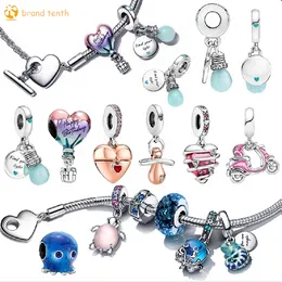 925 srebrne srebro na pandora charms