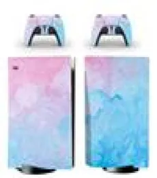 Disk version Style Sticker Decoration Skin Cover for Console and 2 Controllers Video Game Accessories4264932