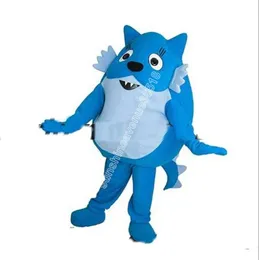 Ny vuxen Totoro Blue Cat Mascot Costume Top Cartoon Anime Theme Character Carnival Unisex vuxna storlek Jul födelsedagsfest utomhus outfit kostym