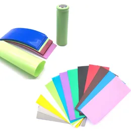 20Pcs 21700 Battery PVC Skin Sticker Shrinkable Wrap Cover Sleeve Heat Shrink Re-wrapping for Batteries Wrapper FLPN