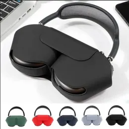 고품질 Max Air Pods Maxs 헤드폰 쿠션 액세서리 솔리드 실리콘 고위용 방수 보호 플라스틱 헤드폰