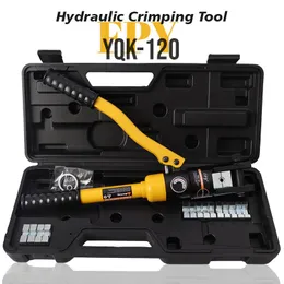 Gereedschap YQK120 Hydraulic Crimping Tool with Crimping Range from 10120MM2 Hydraulic Crimping Plier for Cable Lug CU/AL Connectors