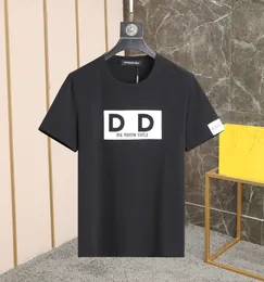 DSQ ファントムタートルメンズ Tシャツ 2023 新しいメンズデザイナー Tシャツイタリアファッション Tシャツ夏の Tシャツ男性ソフトで快適な綿 100% トップス 1185