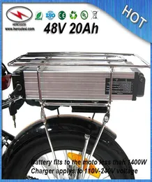 high capacity 1000W Electric Bicycle Battery 48V 20Ah Lithium Battery built in 13S 30A BMS 18650 cell Charger 2353441