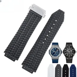 Uhrenarmbänder Hochwertiges Silikon-wasserdichtes Uhrenarmband CLAssic Fusion Big Bang Rubber Herren 26*19mm 24*17mm Zubehör 230607