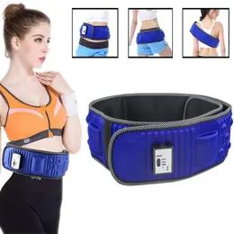 Core Abdominal Trainers Electric Vibrating Slimming Belt Fitness Massager Slimming Machine Lose Weight Fat Burning Abdominal Muscle Midist Trainer 230606