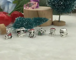 Original 925 Sterling Silver 2019 Christmas Series Charm Beads Cute Cartoon Charm Beads Can Be Applied To Bracelet Women Jewelry9401564