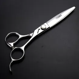 Salon Barber Supplies 7 Inch Professional Hairdressing Scissors Wide Blade Hair Cutting Shears Scissor Stailness Steel Haircut Salon