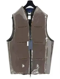 tops 2021 italy PARIS men039s vest Jackets Casual Street Fashion tactics Vest Men Women Couple Outwear ship8034496