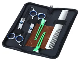 60in Professional Hairdressing Hair Scissors Set Cutting Thinning Barber Shears Hair Salon with CombHairpinPU Case1084187