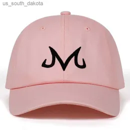 2018 Nytt högkvalitativt varumärke Majin Buu Snapback Cap Cotton Baseball Cap för män Kvinnor Hip Hop Dad Hat Golf Caps Bone Garros L230523