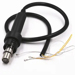 Guns 3 wires 850 852D Desoldering Tool Heat Gun Hot Air Hair Dryer Soldering Hairdryer Gun Handle For Rework Soldering Station