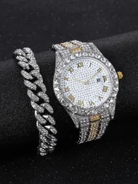 Inne zegarki Diamond Men Watches Watch Gold Watch Dani Stray Watch Luksusowa bransoletka unisex zegarki żeńskie Relogio feminino 230607