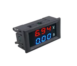 Mini Digital Voltmeter Ammeter DC 100V 10A Panel Amp Volt Voltage Current Meter Tester Detector 056quot Dual LED Display Auto C6025649