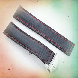 Nuovi accessori per orologi di moda Cinturino in pelle AUTO Sostituto TAG Heuer Carrera Heritage Cinturino Accessori per orologi opachi 22mm302Z