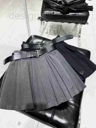 Skirts designer Academic style, summer matching with waistband, anti glare suit, pleated half length skirt, slimming, oversized, crotch covered, A-line short skirt OGDO