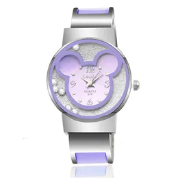 Orologi per bambini UTHAI CQ03 Orologio al quarzo per bambini Cartoon Orologi da polso per bambini Orologio al quarzo per bambini Regali per ragazzi e ragazze Mouse reloj acciaio 230606