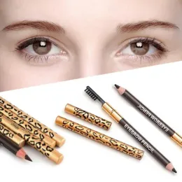Perfekt vattentät långlastande sminkverktyg Maquiagem Maquillaje Eyeliner Eyebrow Eye Brow Pencil Brush Makeup Gift Free DHL