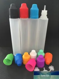 15ml 30ml eliquid bottle dropper PE plastic empty pen style bottle with colorful caps e juice bottles All-match