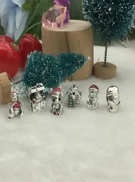 Original 925 Sterling Silver 2019 Christmas Series Charm Beads Cute Cartoon Charm Beads Can Be Applied To Bracelet Women Jewelry9734356