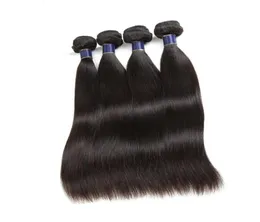 Brazilian Malaysian Virgin Human Hair Weaves 56 Bundles Straight Peruvian Human Hair Extensions Wefts 50gpcs3658727