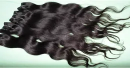 2021 top Selling 5pcs6pcs lot 1203903928quot 100 Cheap processed Brazilian Human Hair Weft Natural color1B Soft Wa9911860