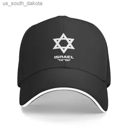 Boné de beisebol com bandeira de Israel personalizado para homens e mulheres Respirável Hanukkah Je Israel Dad Hat Streetwear L230523