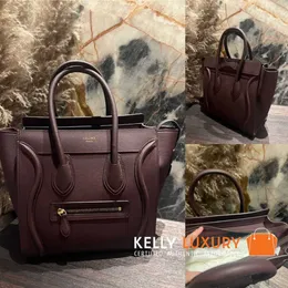 Top quality woman luxurys designers crossbody bags wallet backpack handbags purses Preorder micro luggage bag burgundy Evoucher
