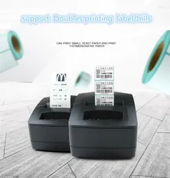 Fabryczne sklepy z kodem kreskowym 58 mm kod kreskowy drukarka Bluetooth Wersja / naklejki Etykiety Ubranie termiczne