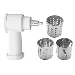Grinders Vegetable Slicer/Shredder/Cheese Grater for KitchenAid Stand Mixer Attachment Slicing Shredding Accessories