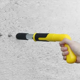 Spijkerpistolen diy doméstico baixo ruído pistola de rebitagem linha de âncora de parede de cimento tubo de metal entalhado fixação de unhas ferramenta elétrica decorativa pistola de pregos