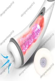 Sex toys Massager Automatic Male Masturbator Adjustable Modes Masturbation Cup Sucking Heating Vagina Devices Toys for Man9607102