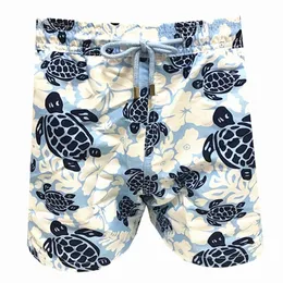 Vilebre Brand Board Shorts Men Bermuda Vilebre Turtle Printing Man Boardshort 100 Quick Dry Men039s Swimwear V0702412278179
