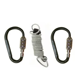 30Set Zinc Eloy 3 Dial Combination Password Carabiner Lock Motorcykelcykel Anti-stöldfjäderpeminnor Kabelhjälm ROPE PALLOCK