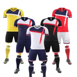 Jerseys Kids Men Football Jerseys Uniforms Survetement Soccer Training Sets Adult Team Sports Kits Boy Clothes Sportswear Print 230607