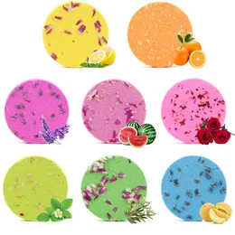 Bath 8pcs Shower Bombs Ball Body Spa Cleaner Hot Spring Bath Bubble Bomb Fragrance Shower Salt Ball Bathroom Accessories