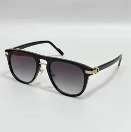 Luxury Designer Sunglasses For Men Women Brand Vintage Flat Top Glasses Square Shape Double Bridge Sunglass Fashion Eyewear 02001592353