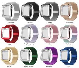 Magnetic Loop Strap With TPU Case For Apple watch Band 44mm 40mm 45mm 41mm 42mm 38mm Stainless steel correa bracelet iWatch serie 9455036