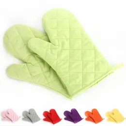 Piekarnik Mitts 1PC Pure Color Antiscalding Kuchnia pieczenie mikrofalowe odporne na ciepło gęste rękawiczki narzędzia izolacyjne 230608