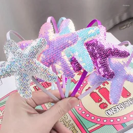 Hair Accessories Fairy Party Paspand Starfish Hoop na urodziny Wedding Princess Cosplay Cosplay Girl
